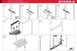 S-1520-C 125x140 35CM TLS.KİLER AHŞAP TAB.SEPETLİ KROM - 5