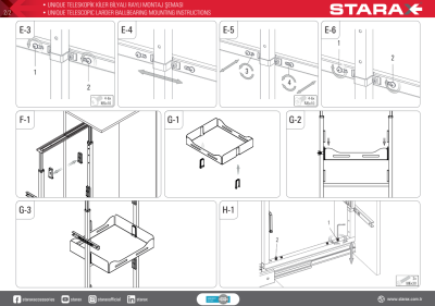 S-1819 170-185 30 cm Kiler Frenli Unigue Box-Antrasit - 5