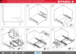 Starax S-2033-C Kapağa Monte Çift Açılım Gizli Raylı Tepsili Tabaklık - Bardaklık 80cm - 4