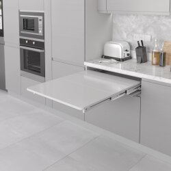 Starax S-2140-W Katlanır Masa Mekanizması 60cm Beyaz - 2