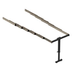 Starax S-2145-W Ayaklı Katlanır Masa Mekanizması 60cm Beyaz - 4