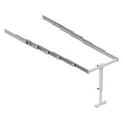 Starax S-2147-W Ayaklı Katlanır Masa Mekanizması 80cm Beyaz - 5