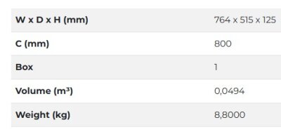 Starax S-2147-W Ayaklı Katlanır Masa Mekanizması 80cm Beyaz - 6