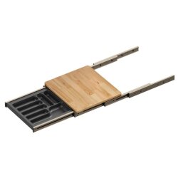 Starax S-2156-A Çekmece İçi Fonksiyonel Kesme Tablası 60cm Antrasit - 5