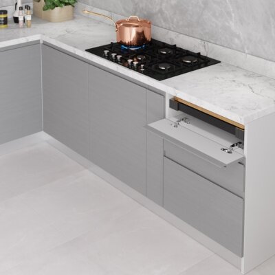 Starax S-2156-A Çekmece İçi Fonksiyonel Kesme Tablası 60cm Antrasit - 4