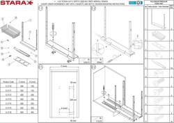 S-2172 Lux Tez.Altı 2 Sepet Şişelikli Ünite 40 cm - 4