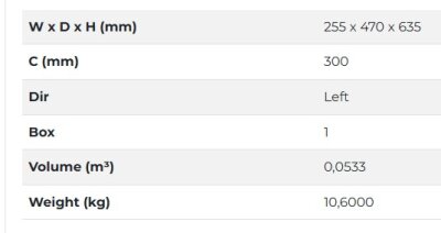 Starax S-2205-UB-A Yandan Raylı Ünite 90 Derece Sol Antrasit - 3