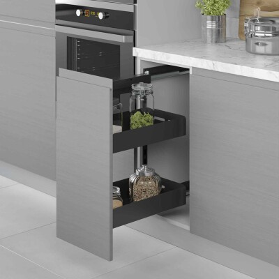 Starax S-2206-UB-A Yandan Raylı Ünite 90 Derece Sağ Antrasit - 1