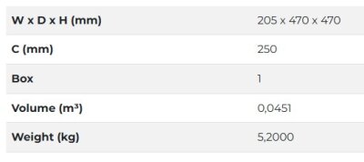 Starax S-2214-C Gizli Raylı Şişelik Çift Açılım Sol-Krom - 3