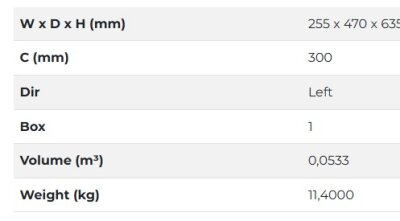 Starax S-2244 -Antrasit Yandan Gizli Raylı Ünite (90 Derece) Ahşap Tablalı Sol - 3