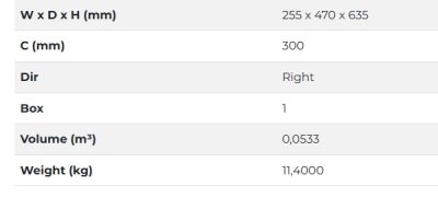 Starax S-2245-A Yandan Gizli Raylı Ünite (90 Derece) Ahşap Tablalı Sağ - 3