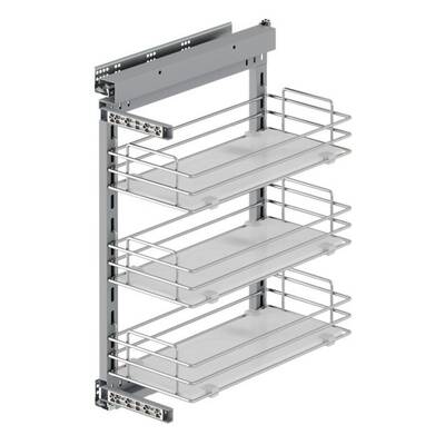 Starax S-2245-C Yandan Gizli Raylı Ünite (90 Derece) Ahşap Tablalı Sağ - 2