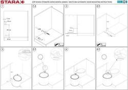 Starax S-2253 OTOMATİK KAPAKLI ÇÖP KOVASI SİYAH - 4