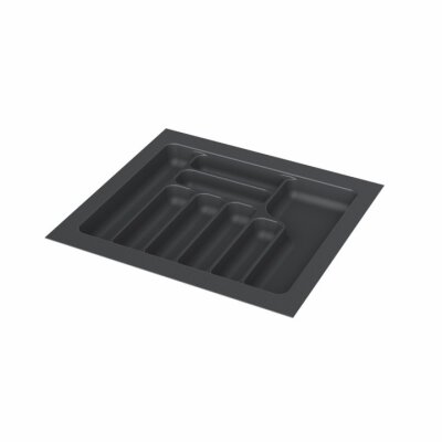 S-2287-AP 55x49cm Plastik Çekmece İçi Kaşıklık Antrasit 60cm Starax - 2