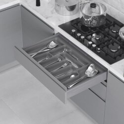 Starax S-2292-G Plastik Kaşıklık 110 Cm Gri - Starax