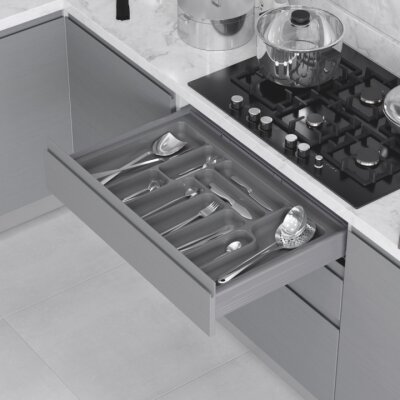 Starax S-2292-G Plastik Kaşıklık 110 Cm Gri - 1