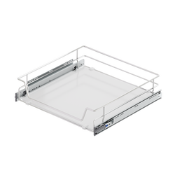 Starax S-2310-C Ahşap Tablalı Bağımsız Teleskopik Raylı Çekmece 500 mm Krom - 2