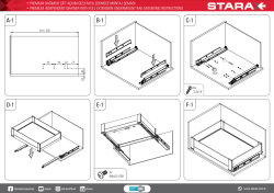 Starax S-2333-P-A Bağımsız Çift Açılım Gizli Raylı Çekmece 45 cm (Fr.) Premium - Antrasit - 4