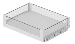 Starax S-2335-P-W Bağımsız Çift Açılım Gizli Raylı Çekmece 55 cm (Fr.) Premium - Beyaz - 2