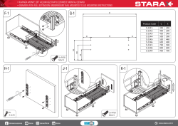 Starax S-2341 35cm Kapağa Monte Çift Açılım Gizli Raylı Çekmece - 5