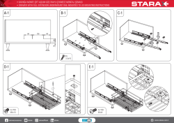 Starax S-2341 35cm Kapağa Monte Çift Açılım Gizli Raylı Çekmece - 4