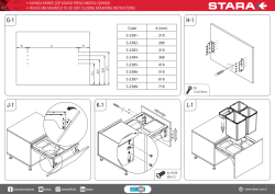Starax S-2385- Kapağa Monte Çöp Kovası Frenli 60cm Antrasit - 5