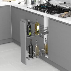 Starax S-2422 Tandem Blum Raylı Şişelik Tek Açlılım Sol 15cm - Starax