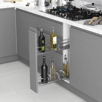 Starax S-2422 Tandem Blum Raylı Şişelik Tek Açlılım Sol 15cm - 1