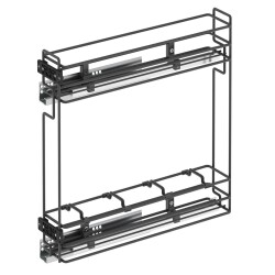 Starax S-2422-A Tandem Blum Raylı Şişelik Tek Açlılım Sol 15cm - Starax