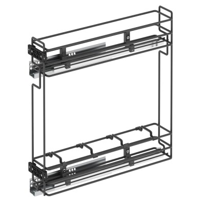 Starax S-2422-A Tandem Blum Raylı Şişelik Tek Açlılım Sol 15cm - 2