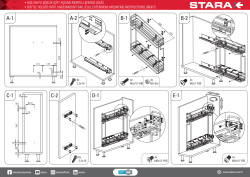 Starax S-2477-Ahşap Tablalı Gizli Raylı Şişelik Sağ Krom Çift Açılım - 4