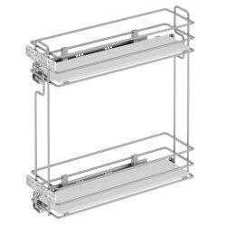 Starax S-2491-C Gizli Raylı Deterjanlık (Çift Açılım) Ahşap 151 x 475 x 495 - 2