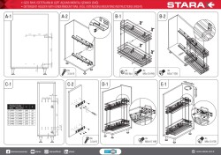 Starax S-2492-A Gizli Raylı Deterjanlık (Çift Açılım) Ahşap151 x 475 x 495 Antrasit - 3