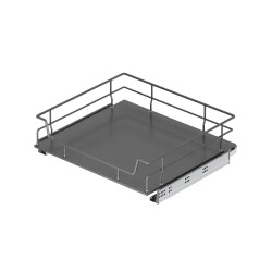 S-2612-A Ahşap Tablalı Bağımsız Çift Açılım Gizli Raylı Çekmece - 2