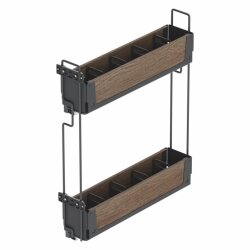 Starax S-2661-UW-A Kaymaz Yüzey Şişelik Çift Açılım Sağ Antrasit - 2