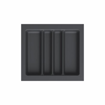 S-2687-AP 54x49cm Plastik Çekmece İçi KEPÇELİK Antrasit 60cm Starax - 2