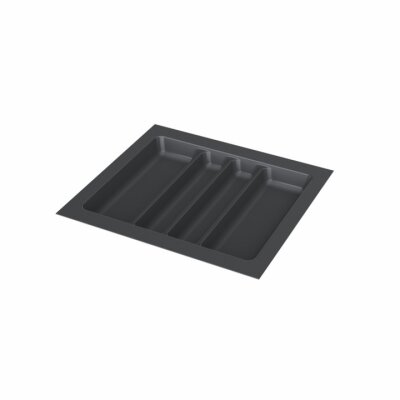 S-2687-AP 54x49cm Plastik Çekmece İçi KEPÇELİK Antrasit 60cm Starax - 3