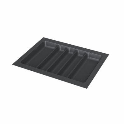 S-2688-AP 64x49cm Plastik Çekmece İçi KEPÇELİK Antrasit 70cm Starax - 3