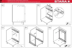 S-2898-C Yandan Gizli Raylı(Fr)Tepsilik Sol 25cm K - 3