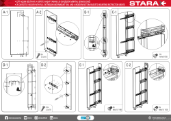 S-2918-A Çift Açılım Gizli Raylı 4 Spt.Ahş.Tab.Şişelik 15cm Sağ Antrasit - 4