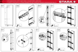 S-2918-C Çift Açılım 4 Sepetli Ahap Tbn şişelik - 5