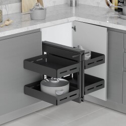 Starax S-3009-UB-A Bağımsız Körköşe Mekanizması 50 cm Unique Box Antrasit - Starax