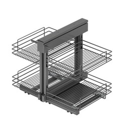 S-3010- Bağımsız Körköşe Mekanizması 50cm. Sağ Antrasit - 4