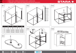 Starax S-3014-A Döner Tablalı Körköşe Mekanizması Sağ 45 cm Antrasit - 3
