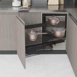 Starax S-3071-A Kapağa Monte Körköşe Mekanizması Sol 50 cm Antrasit - Starax