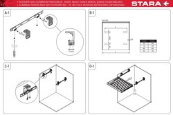 S-6206-A Yan Bağ.Telesk.Ray.Alm.Pantolonluk 70cm Frenli Antrasit - 4