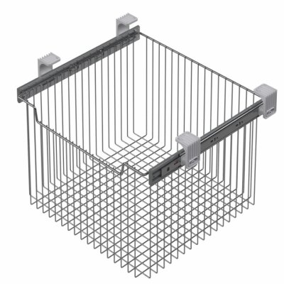 Starax S-6365-C Teleskopik Raylı Çok Amaçlı Sepet (Büyük Boy) 600 mm Krom - 2