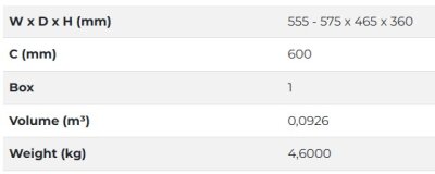 Starax S-6365-C Teleskopik Raylı Çok Amaçlı Sepet (Büyük Boy) 600 mm Krom - 3