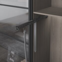 Starax S-6544-A Raylı Kravatlık-Kemerlik Antrasit - Starax