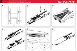 S-6616-Ütü Masası Katlanır Gri - 7